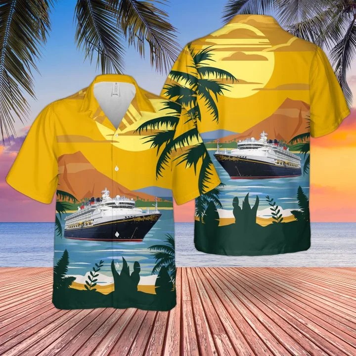 Disney Cruise Line Hawaiian Shirt Disney Cruise Line Hawaiian Shirt