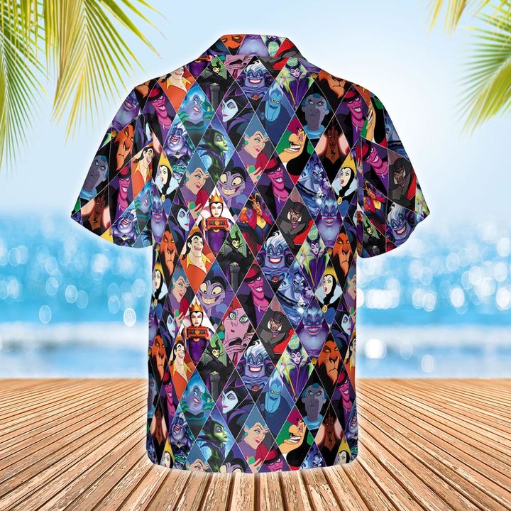 Disney Villains Hawaiian Shirt Disney Villains Hawaiian Shirt