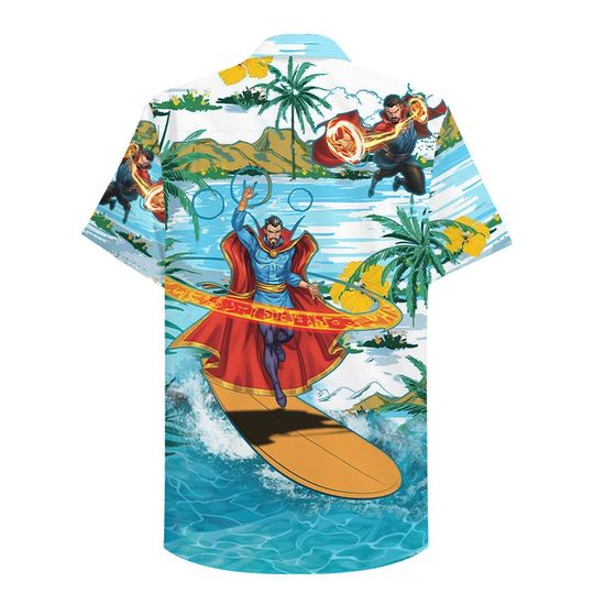 Doctor Strange Surfing Hawaiian Shirt Doctor Strange Surfing Hawaiian Shirt
