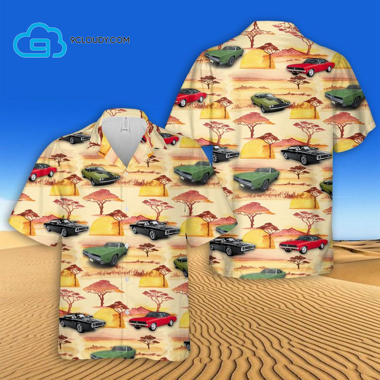 Dodge Charger Full Print Hawaiian Shirt Dodge Charger Full Print Hawaiian Shirt