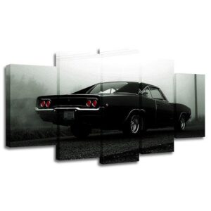 Dodge Charger - Automative 5 Panel Canvas Art Wall Decor