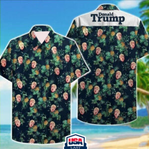 Donald Trump Pineapple Aloha Hawaiian Shirt
