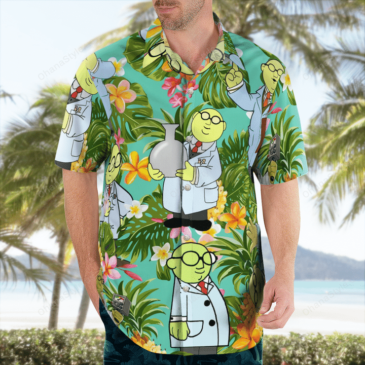 Dr Bunsen Honeydew Hawaiian Shirt Dr Bunsen Honeydew Hawaiian Shirt