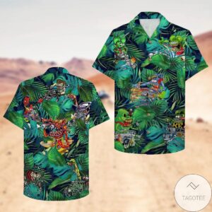 Drag Racing Hawaiian Shirt