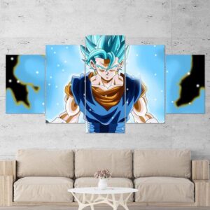 Dragon Ball Z 03 - Anime 5 Panel Canvas Art Wall Decor