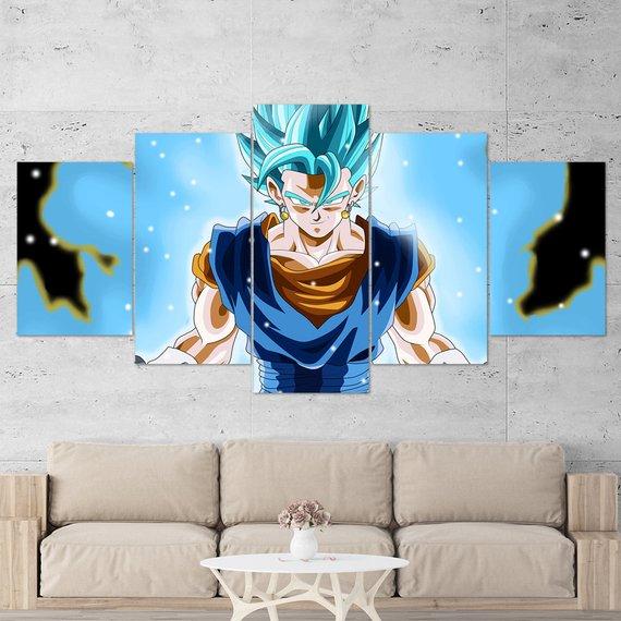 Dragon Ball Z 03 - Anime 5 Panel Canvas Art Wall Decor Dragon Ball Z 03 - Anime 5 Panel Canvas Art Wall Decor