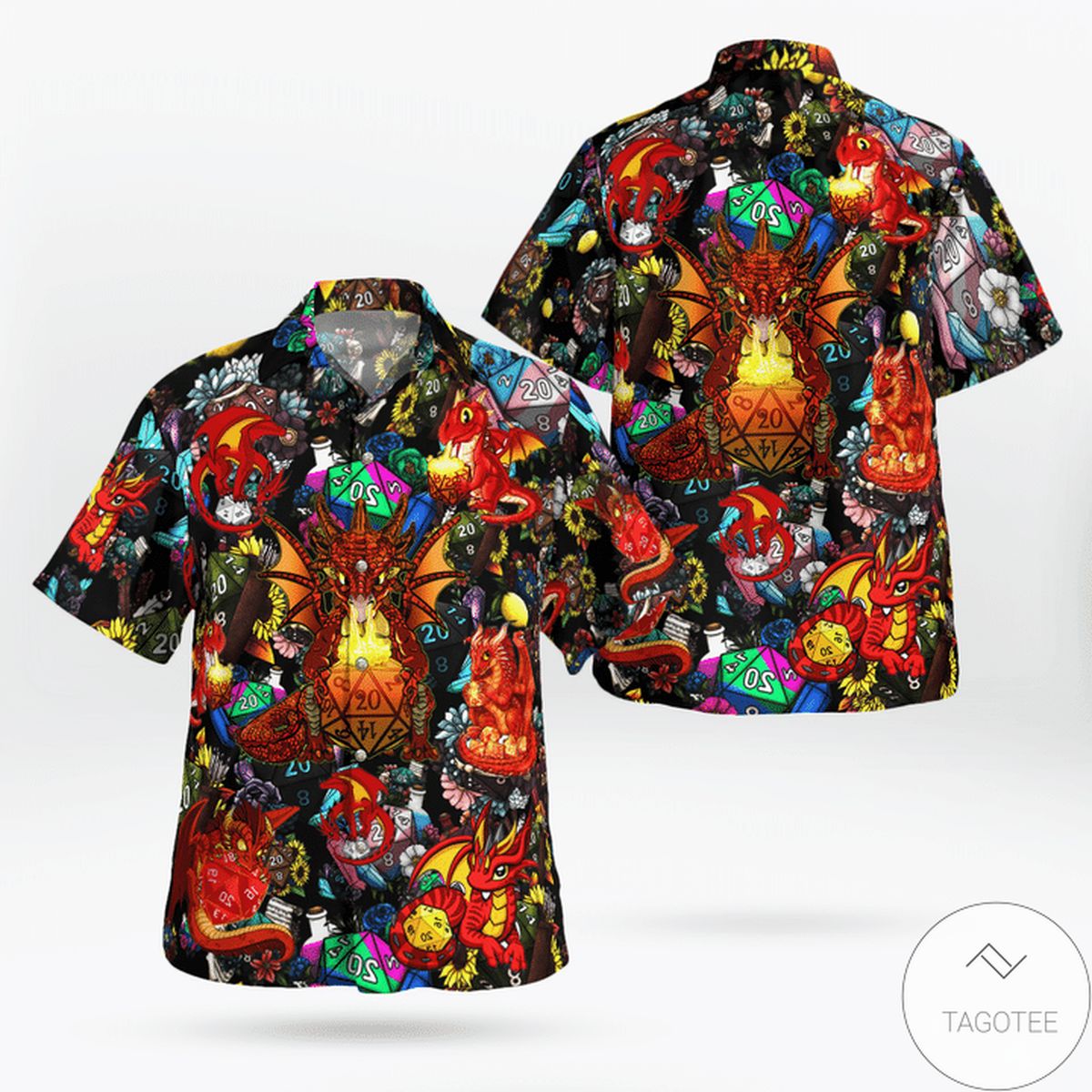 Dragon Luck Is In Small Things Hawaiian Shirt Dragon Luck Is In Small Things Hawaiian Shirt