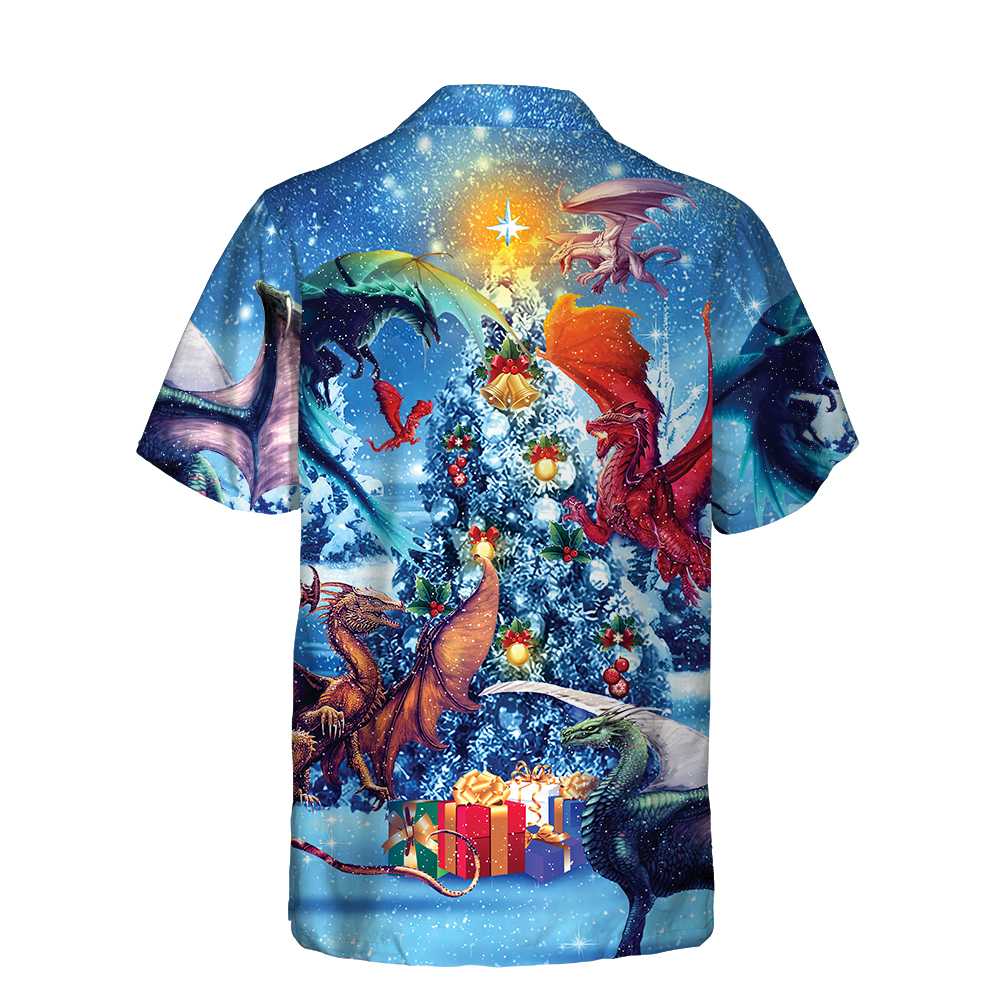 Dragons Reunion Christmas Hawaiian Shirt Dragons Reunion Christmas Hawaiian Shirt