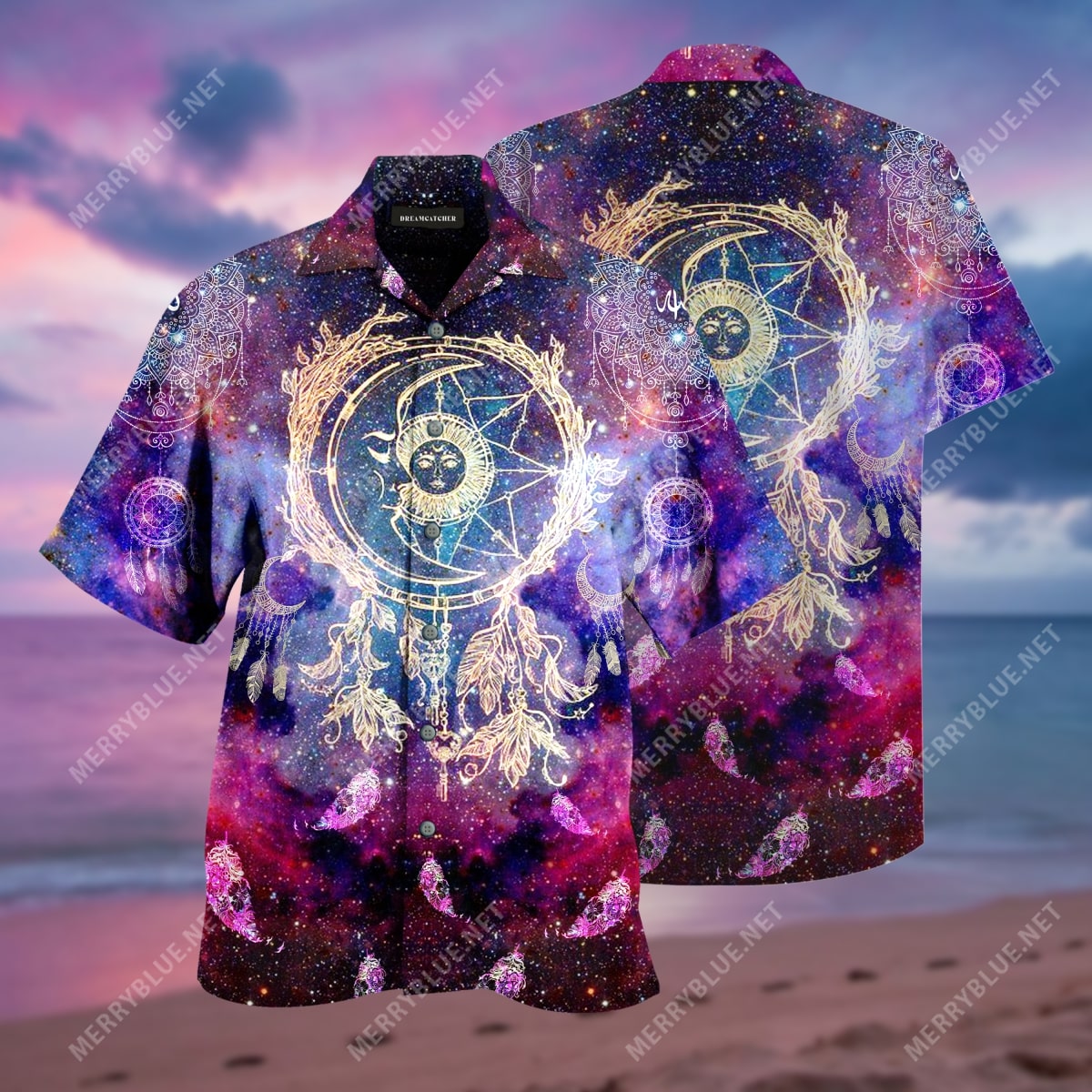 Dreamcatcher Colorful All Over Print Hawaiian Shirt Dreamcatcher Colorful All Over Print Hawaiian Shirt