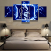 Duke Blue Devils Basketball Sports - Sport 5 Panel Canvas Art Wall Decor