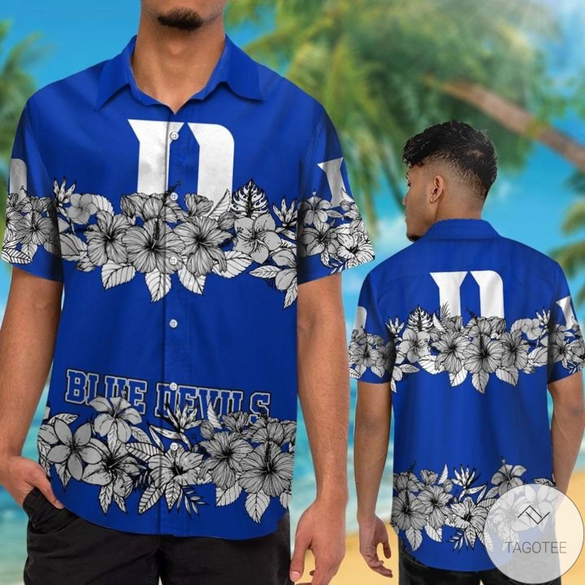 Duke Blue Devils Hawaiian Shirt Duke Blue Devils Hawaiian Shirt