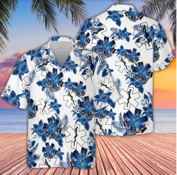 Ems Symbols Pattern Hawaiian Shirt Ems Symbols Pattern Hawaiian Shirt