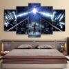 Enders Game - Gaming 5 Panel Canvas Art Wall Decor
