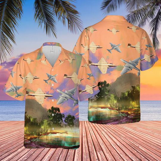 English Electric Canberra Pr9 Hawaiian Shirt- Limited Edition English Electric Canberra Pr9 Hawaiian Shirt- Limited Edition