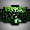 Escape The Fate 1 - Music 5 Panel Canvas Art Wall Decor