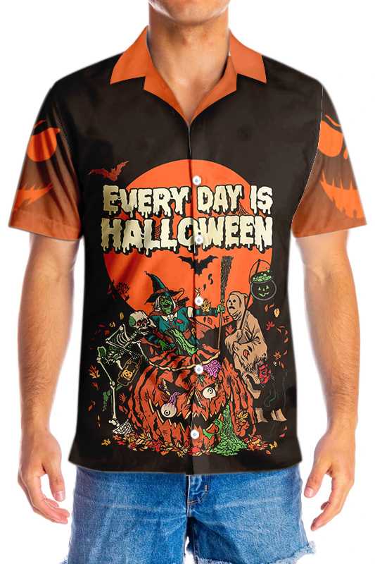Everyday Is Halloween Hawaiian Shirt Everyday Is Halloween Hawaiian Shirt