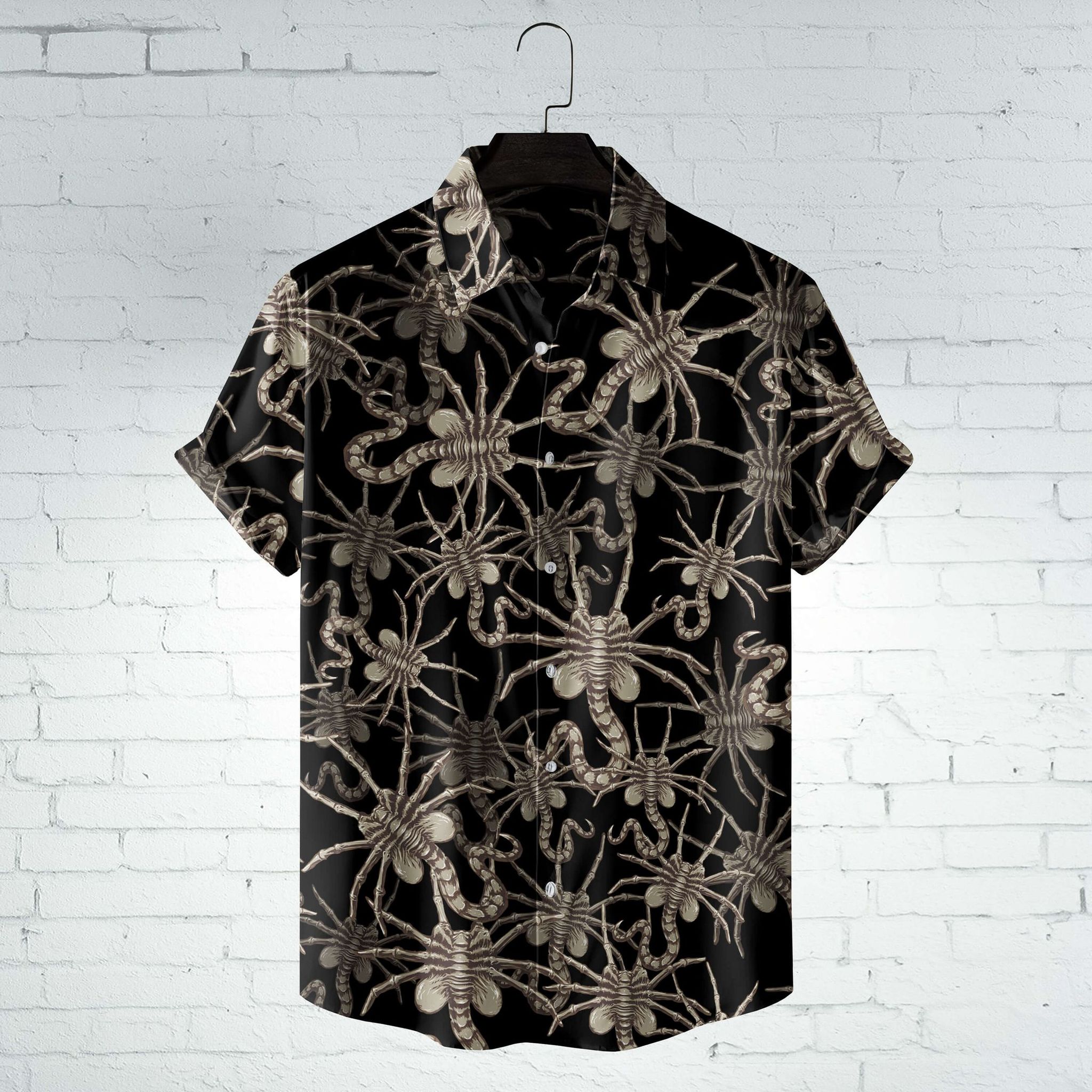 Facehugger Hawaiian Shirt Facehugger Hawaiian Shirt