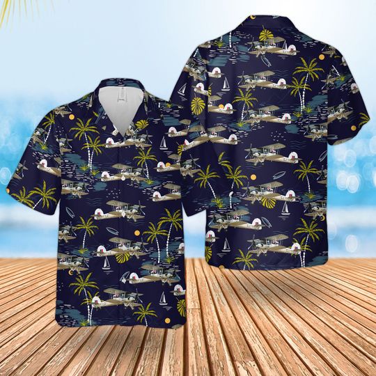 Fairey Swordfish Hawaiian Shirt Hawaiian Shirt Fairey Swordfish Hawaiian Shirt Hawaiian Shirt