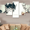 Famous Dc Comic Super Hero - Dc 5 Panel Canvas Art Wall Decor