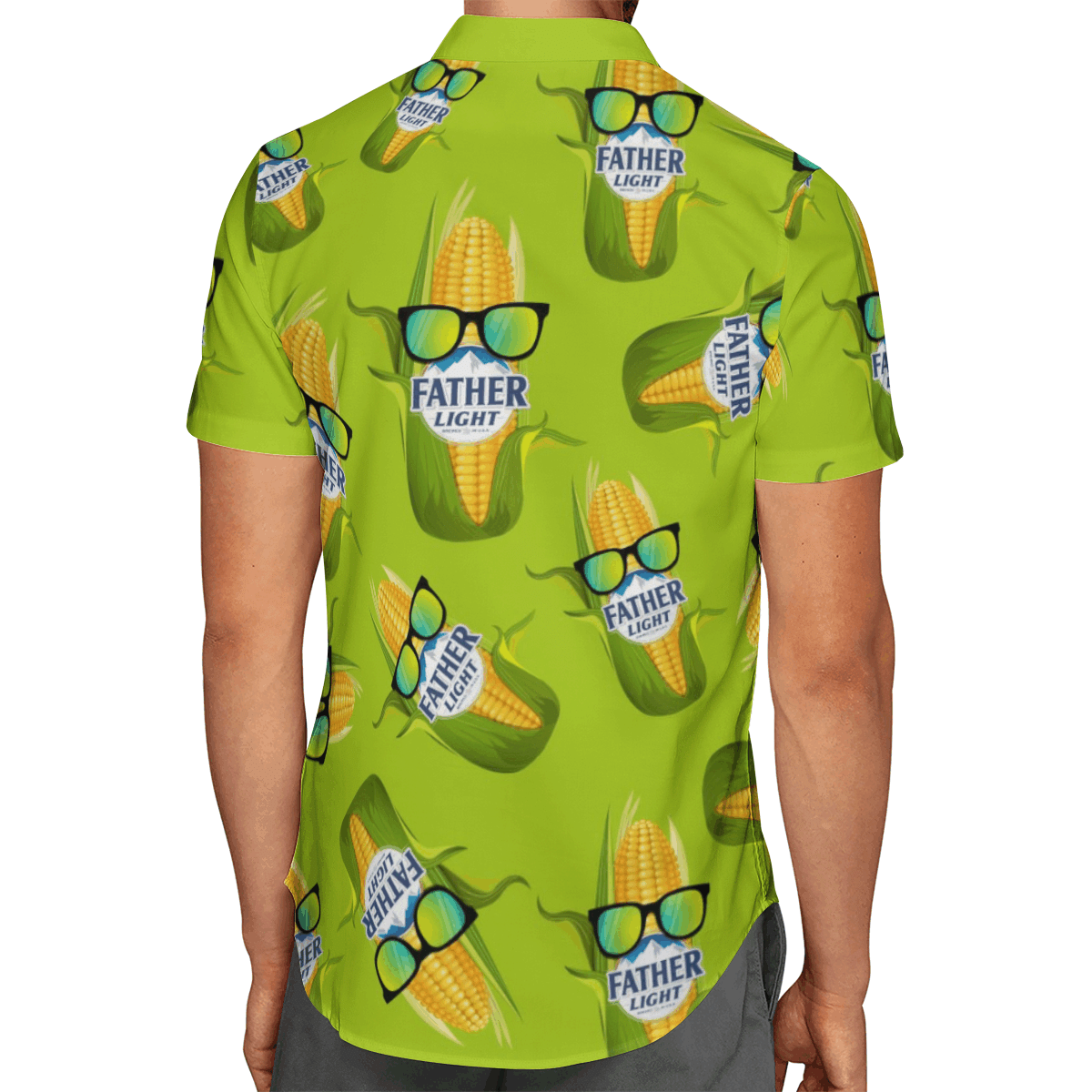 Father Light Corn Hawaiian Shirt Father Light Corn Hawaiian Shirt