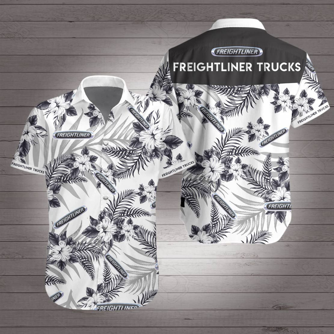 Feightliner Trucks U Hawaiian Shirt Summer Button Up Feightliner Trucks U Hawaiian Shirt Summer Button Up