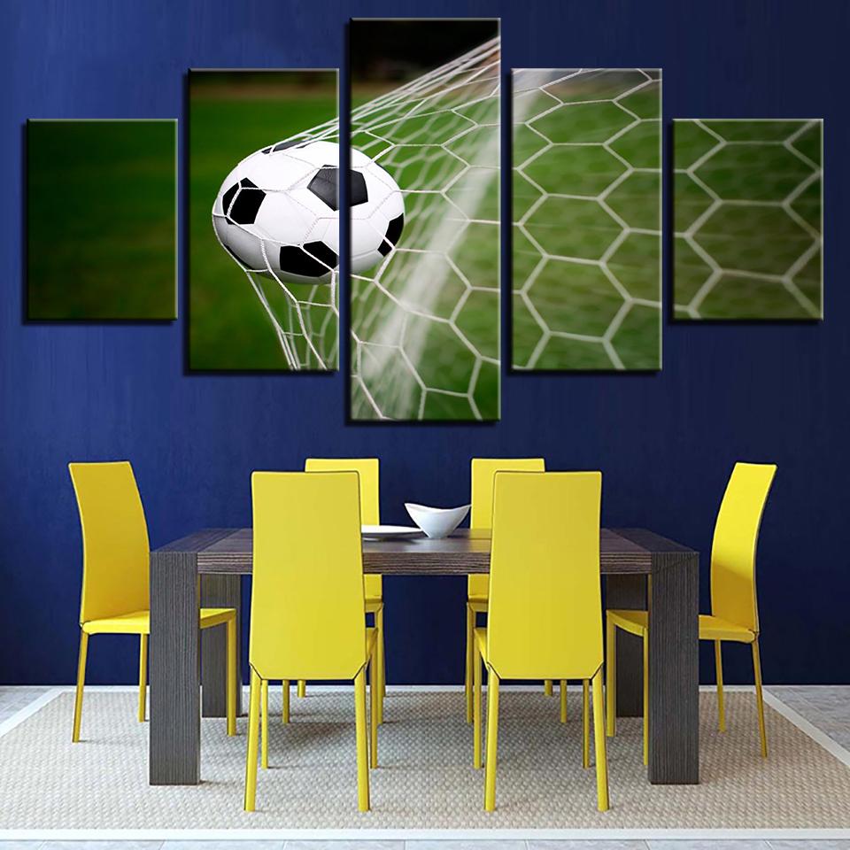 Fifa Sports Football - Sport 5 Panel Canvas Art Wall Decor Fifa Sports Football - Sport 5 Panel Canvas Art Wall Decor