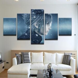Final Fantasy Xv - Gaming 5 Panel Canvas Art Wall Decor