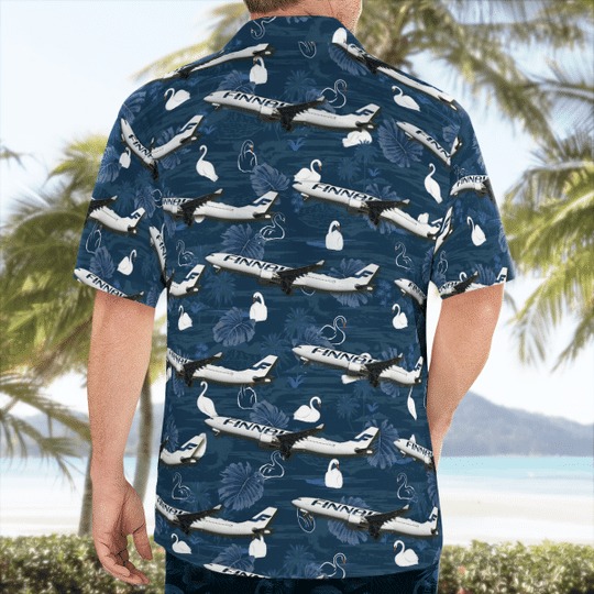 Finnair Airbus A330-302 Hawaiian Shirt Finnair Airbus A330-302 Hawaiian Shirt