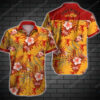 Fireball Cinnamon Whisky Summer Party Hawaiian Shirt