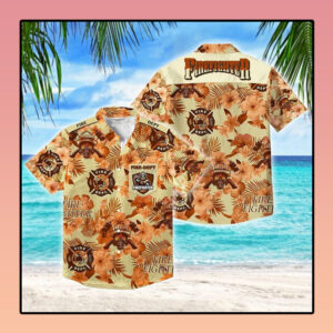 Firefighter Father’S Day Hawaiian Shirt