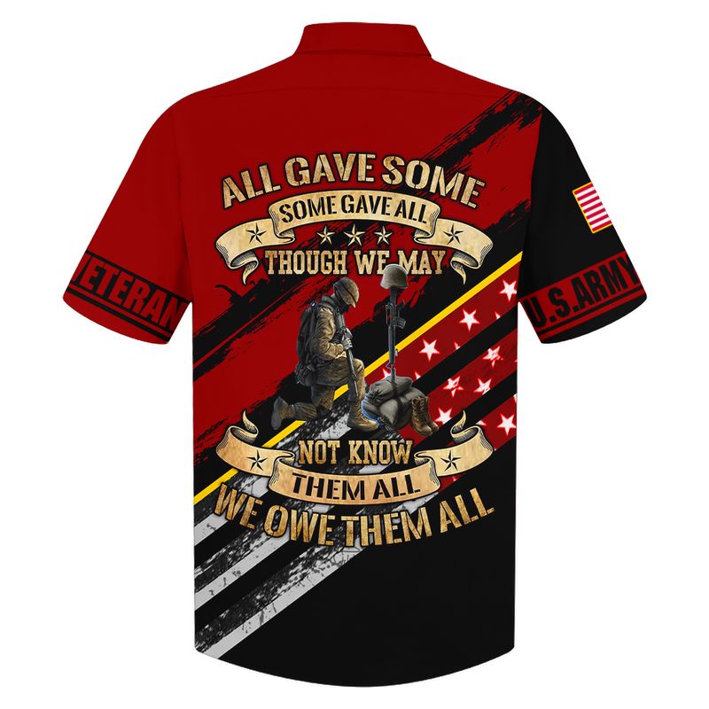Firefighter Honor The Fallen Army Veteran Eagle Hawaiian Shirt Firefighter Honor The Fallen Army Veteran Eagle Hawaiian Shirt