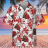 Firefighter Seamless Pattern Hawaiian Shirt