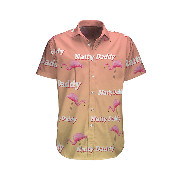 Flamingo Natty Daddy Hawaiian Shirt Flamingo Natty Daddy Hawaiian Shirt