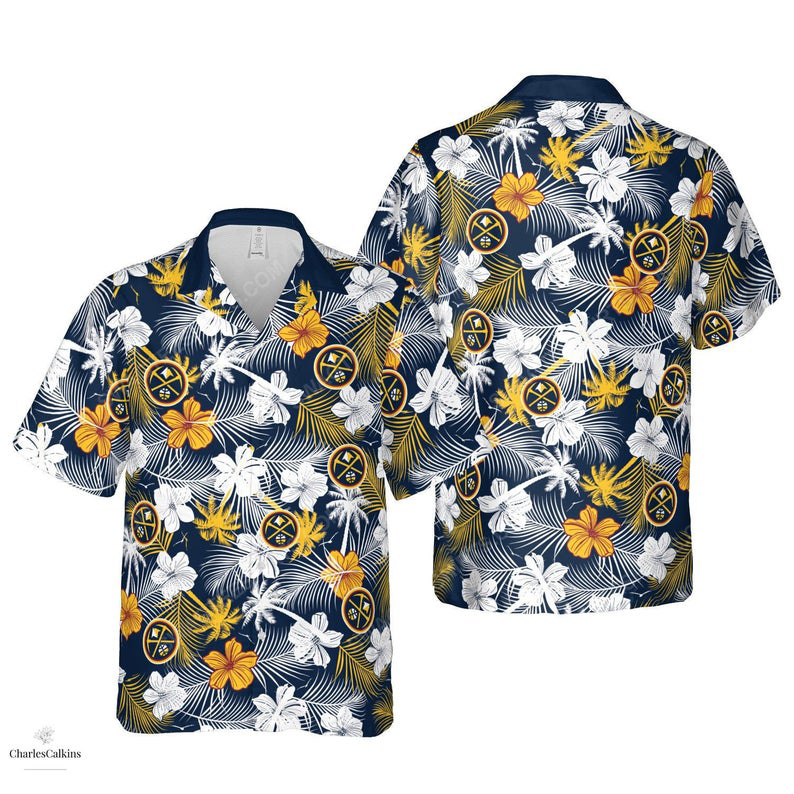 Floral Denver Nuggets Nba Basketball Sports Hawaiian Shirt Floral Denver Nuggets Nba Basketball Sports Hawaiian Shirt