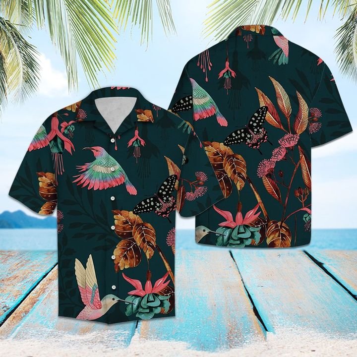 Floral Hawaiian Shirt Summer Button Up Floral Hawaiian Shirt Summer Button Up
