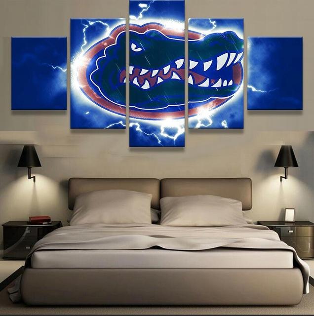 Florida Gators 11 - Sport 5 Panel Canvas Art Wall Decor Florida Gators 11 - Sport 5 Panel Canvas Art Wall Decor