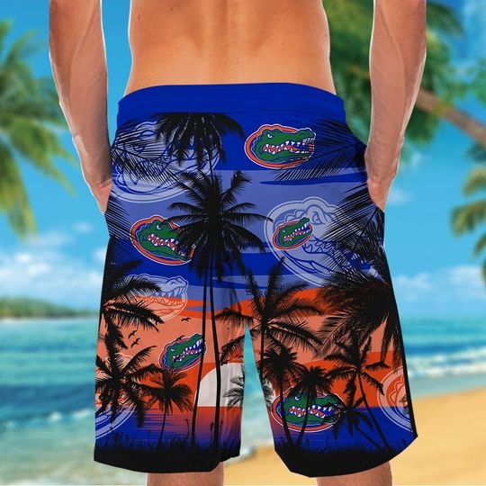 Florida Gators Tropical Hawaiian Shirt Short Florida Gators Tropical Hawaiian Shirt Short