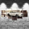 Ford Mustang Gt 01 - Automative 5 Panel Canvas Art Wall Decor