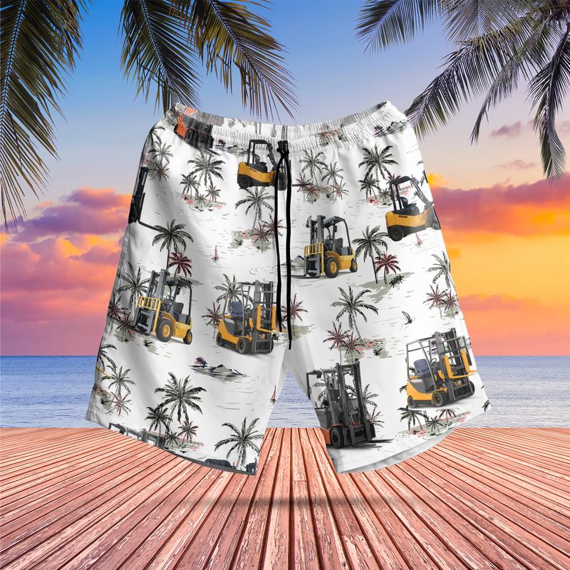 Forklift Hawaiian Shirt Forklift Hawaiian Shirt