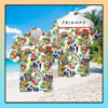 Friends Tv Show Central Perk Hawaiian Shirt