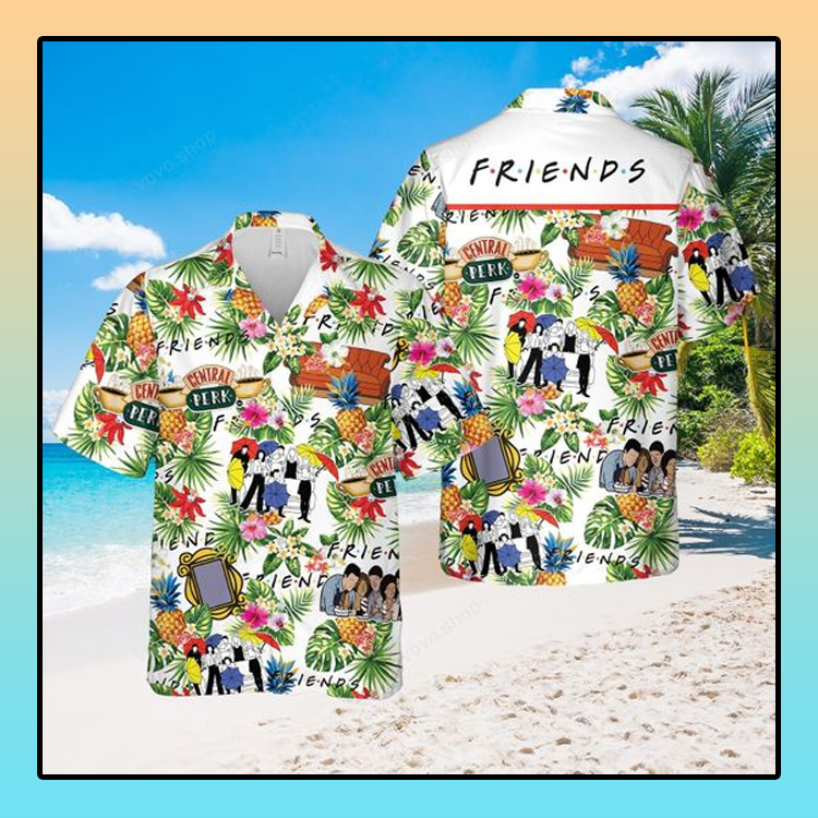 Friends Tv Show Central Perk Hawaiian Shirt Friends Tv Show Central Perk Hawaiian Shirt