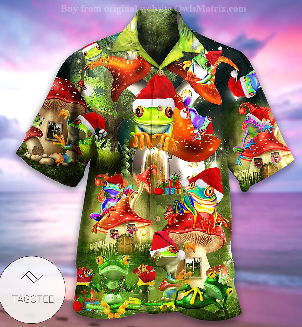 Frog Christmas Limited Hawaiian Shirt Frog Christmas Limited Hawaiian Shirt