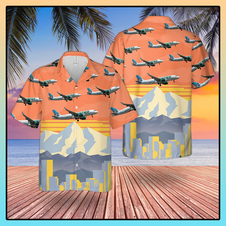 Frontier Airlines Airbus A320 251N Hawaiian Shirt Frontier Airlines Airbus A320 251N Hawaiian Shirt