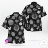 Fruit Devil Black White One Piece Hawaiian Shirt
