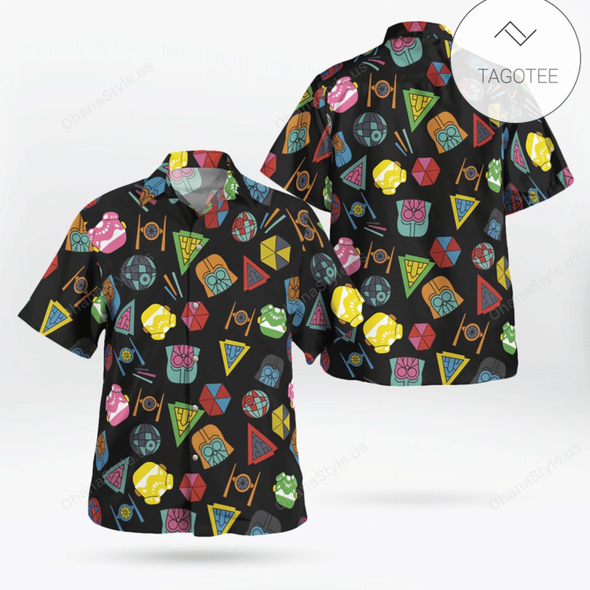 Funny Icon Star Wars Hawaiian Shirt- Tagotee Funny Icon Star Wars Hawaiian Shirt- Tagotee