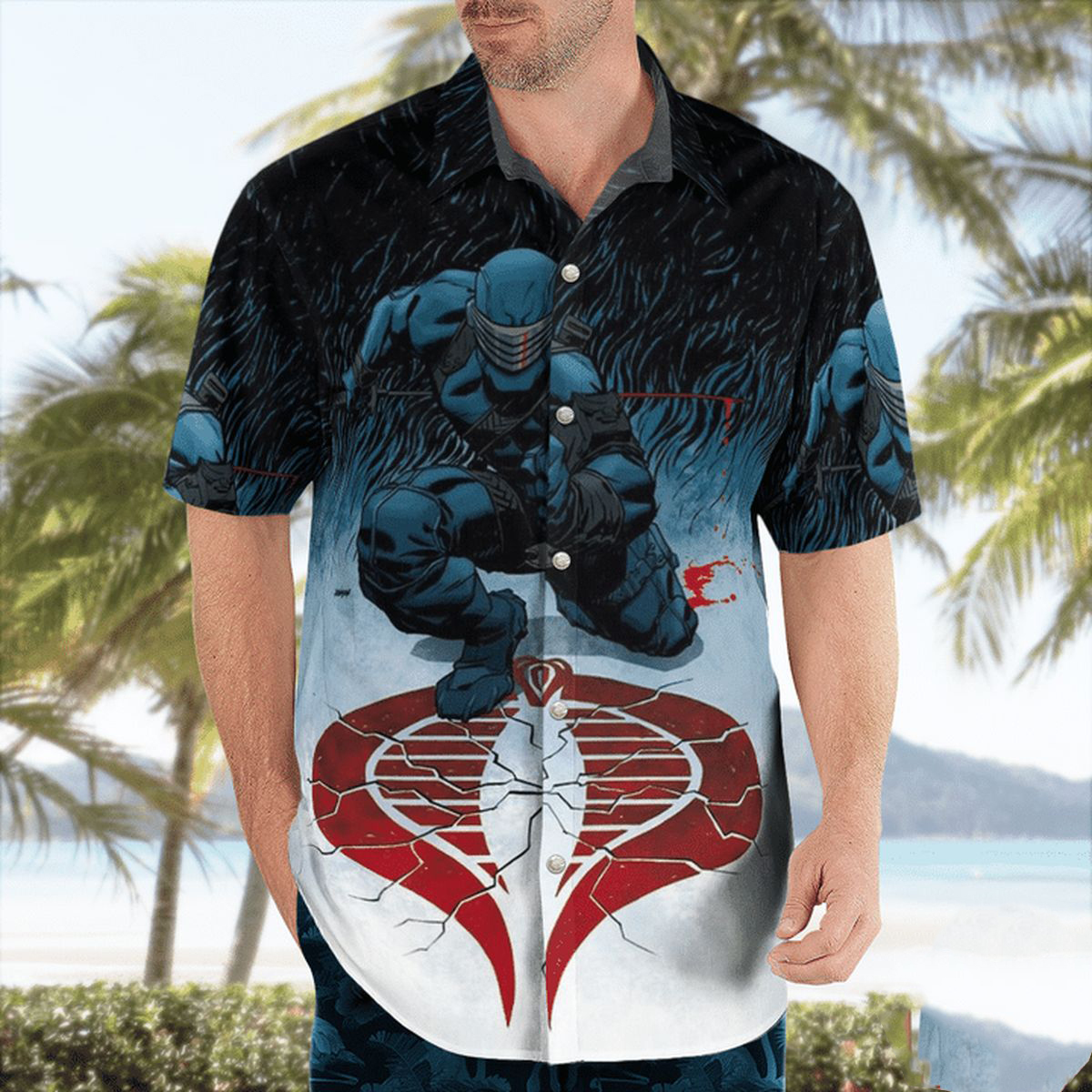 G.I Joe Cobra Hawaiian Shirt G.I Joe Cobra Hawaiian Shirt