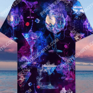 Galaxy Cocktail All Over Printing Hawaiian Shirt