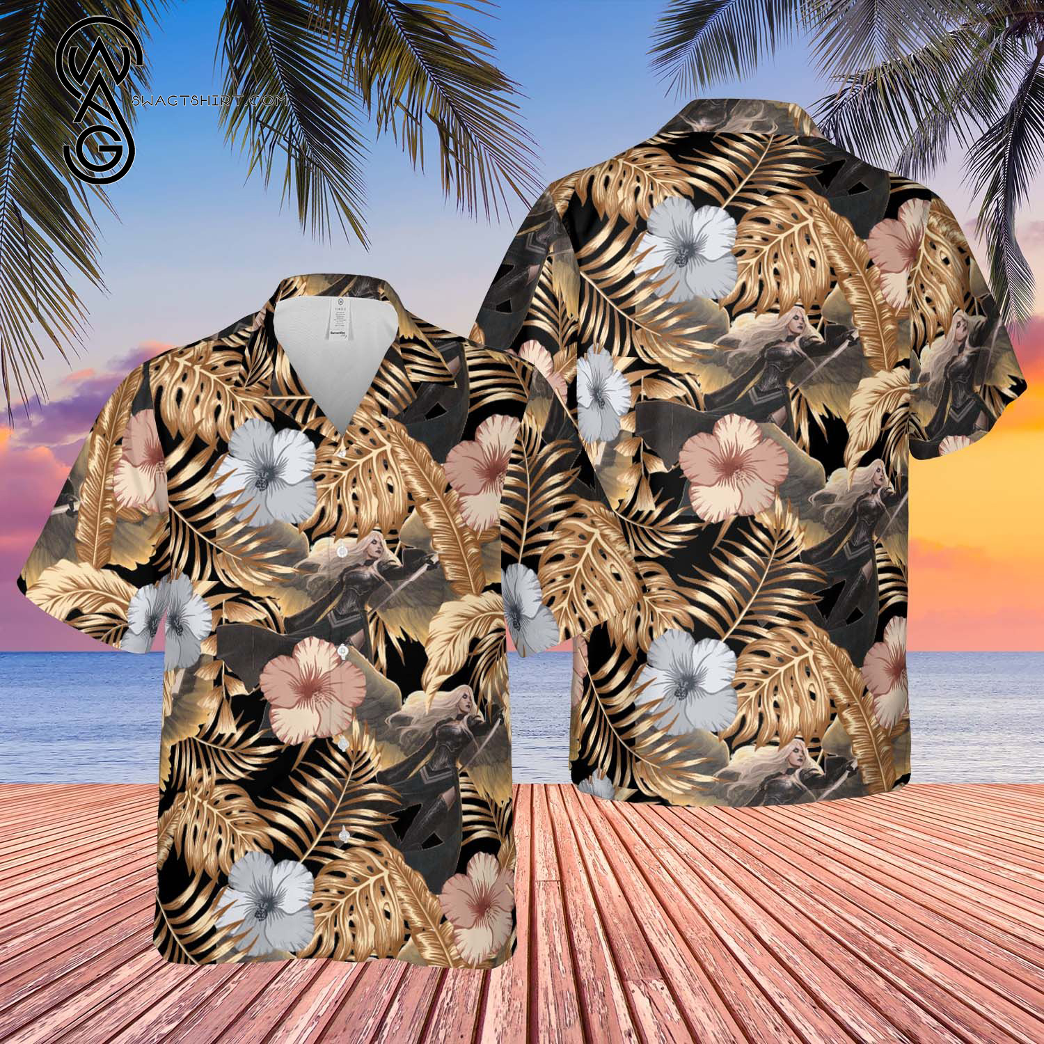 Game Magic The Gathering Avacyn Angel Of Hope Hawaiian Shirt Game Magic The Gathering Avacyn Angel Of Hope Hawaiian Shirt