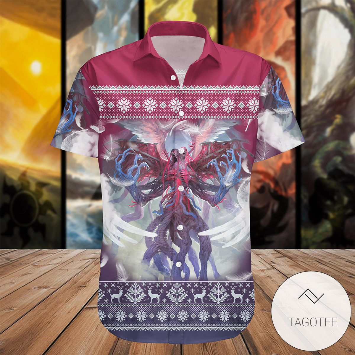 Game Mtg Brisela Voice Of Nightmares Hawaiian Shirt Game Mtg Brisela Voice Of Nightmares Hawaiian Shirt