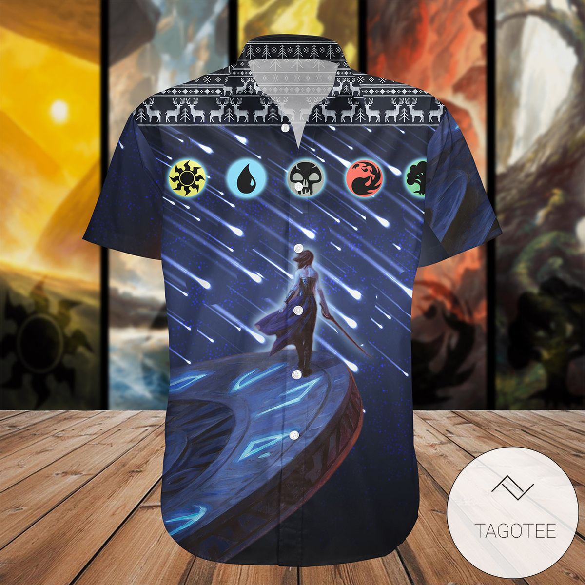 Game Mtg Time Walk Hawaiian Shirt Game Mtg Time Walk Hawaiian Shirt